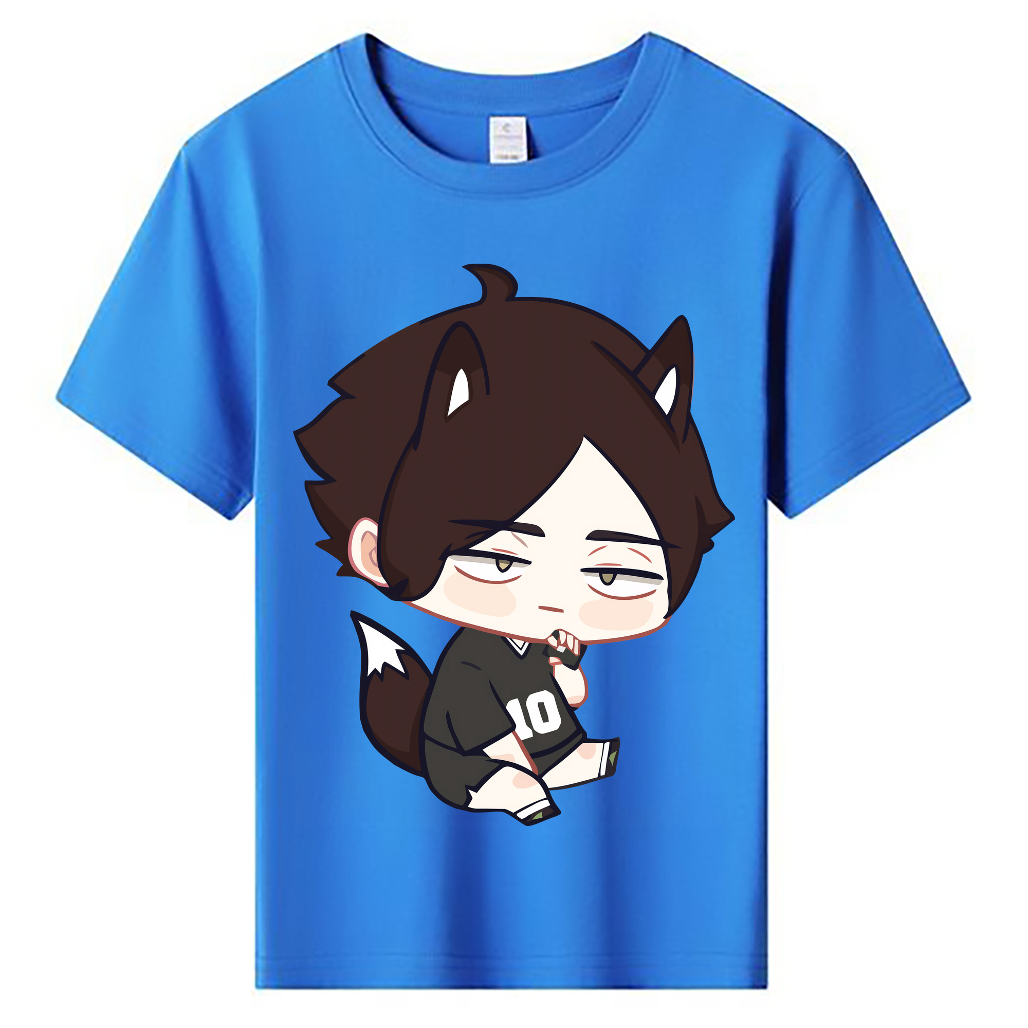 （画像用） ハイキュー!! Haikyu!! 綿100％キッズTシャツ（フロントプリント）